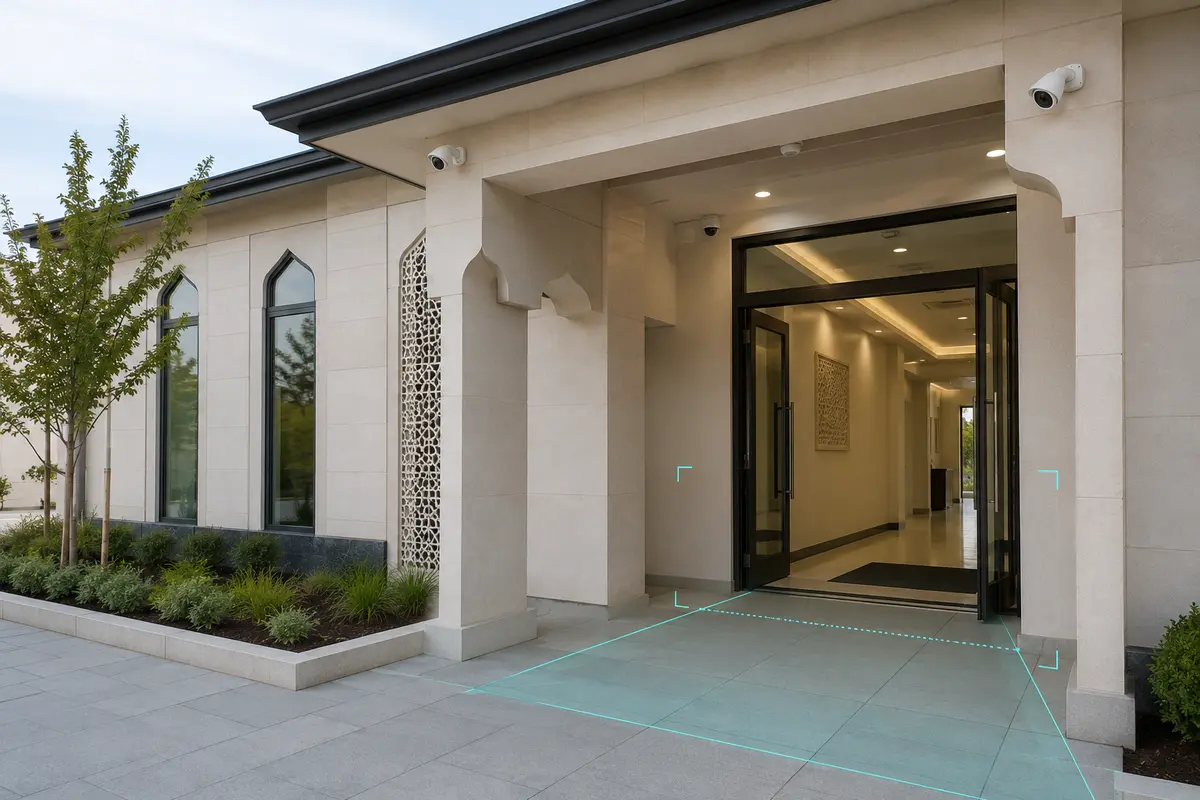 Representative community property protected by TP-Link VIGI CCTV