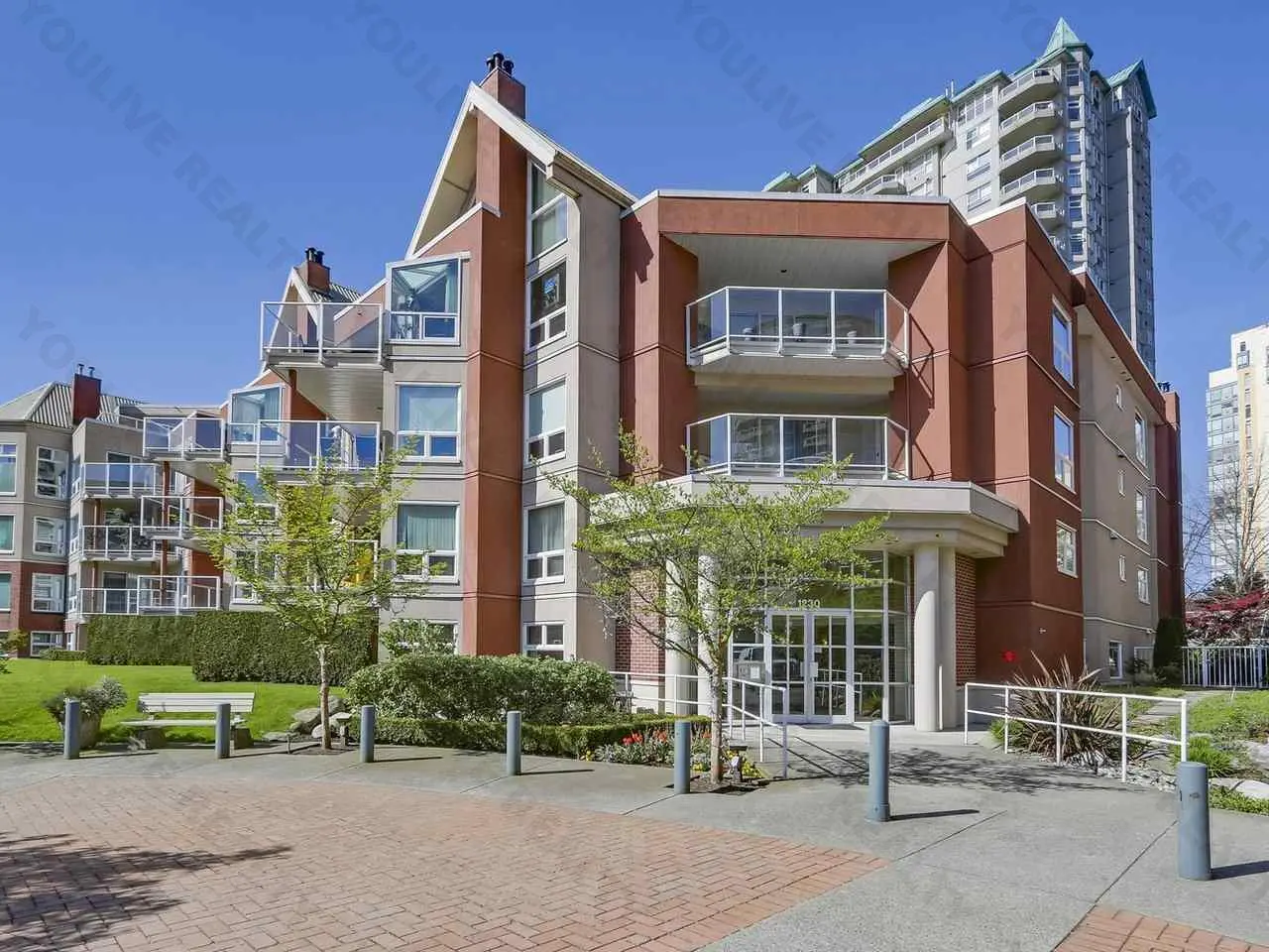 Tiffany Shores building on Quayside Drive in New Westminster